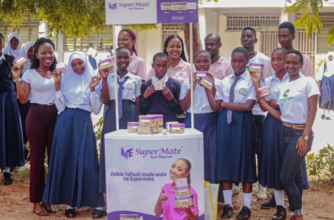 Sexual-reproductive-health-education-in-collaboration-with-Supermate-Pads-Company-and-Mental-health-Tanzania-Organization-Kibaha-girls-Pwani-1